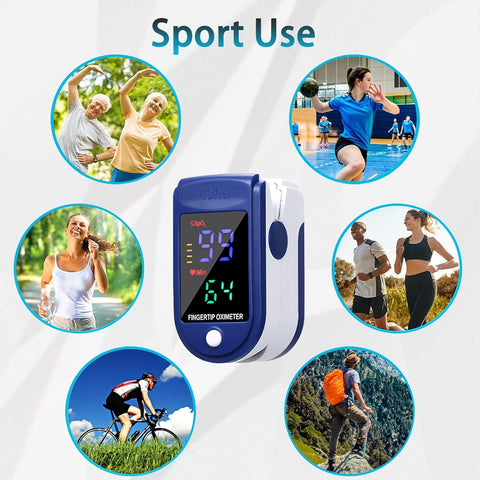 Blood Pressure Medical Finger Pulse Oximeter