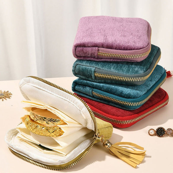 Mini Luxe Jewelry Pouch